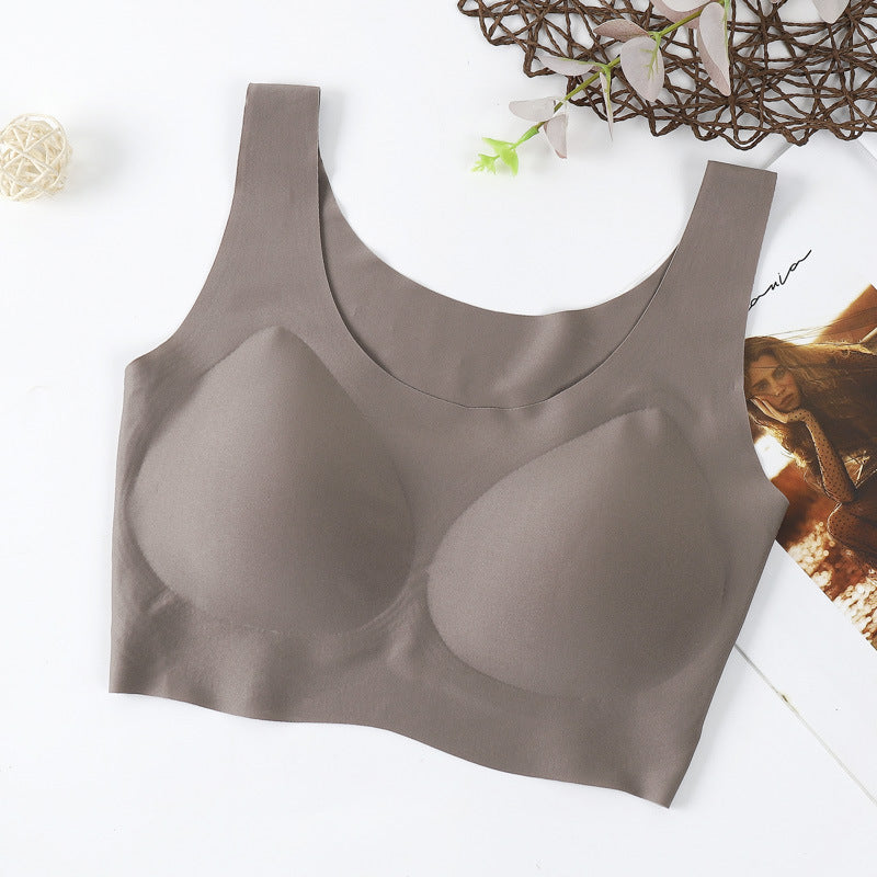 Ladies Push Up Vest Maternity Latex Bra
