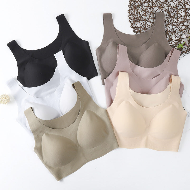 Ladies Push Up Vest Maternity Latex Bra