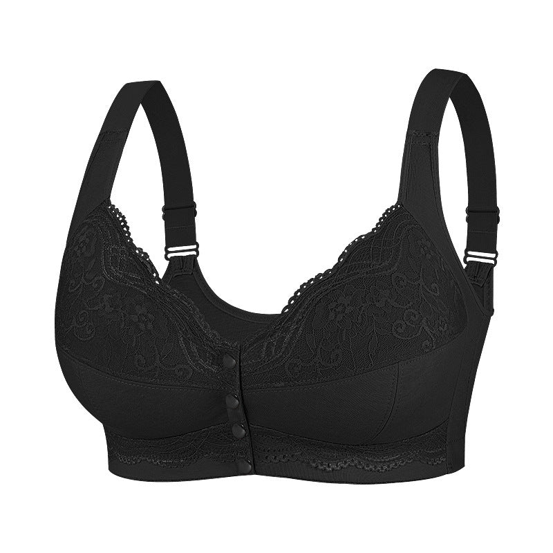 Super Plus Size Bra Big Cup Front Buckle Lace Fashion Underwear